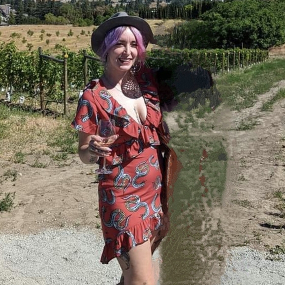 Sacred Hawk Tea Dress - Picture 6 of 11